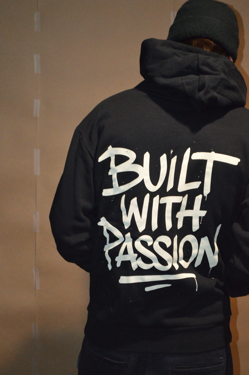 Built with Passion Hoodie (Black)