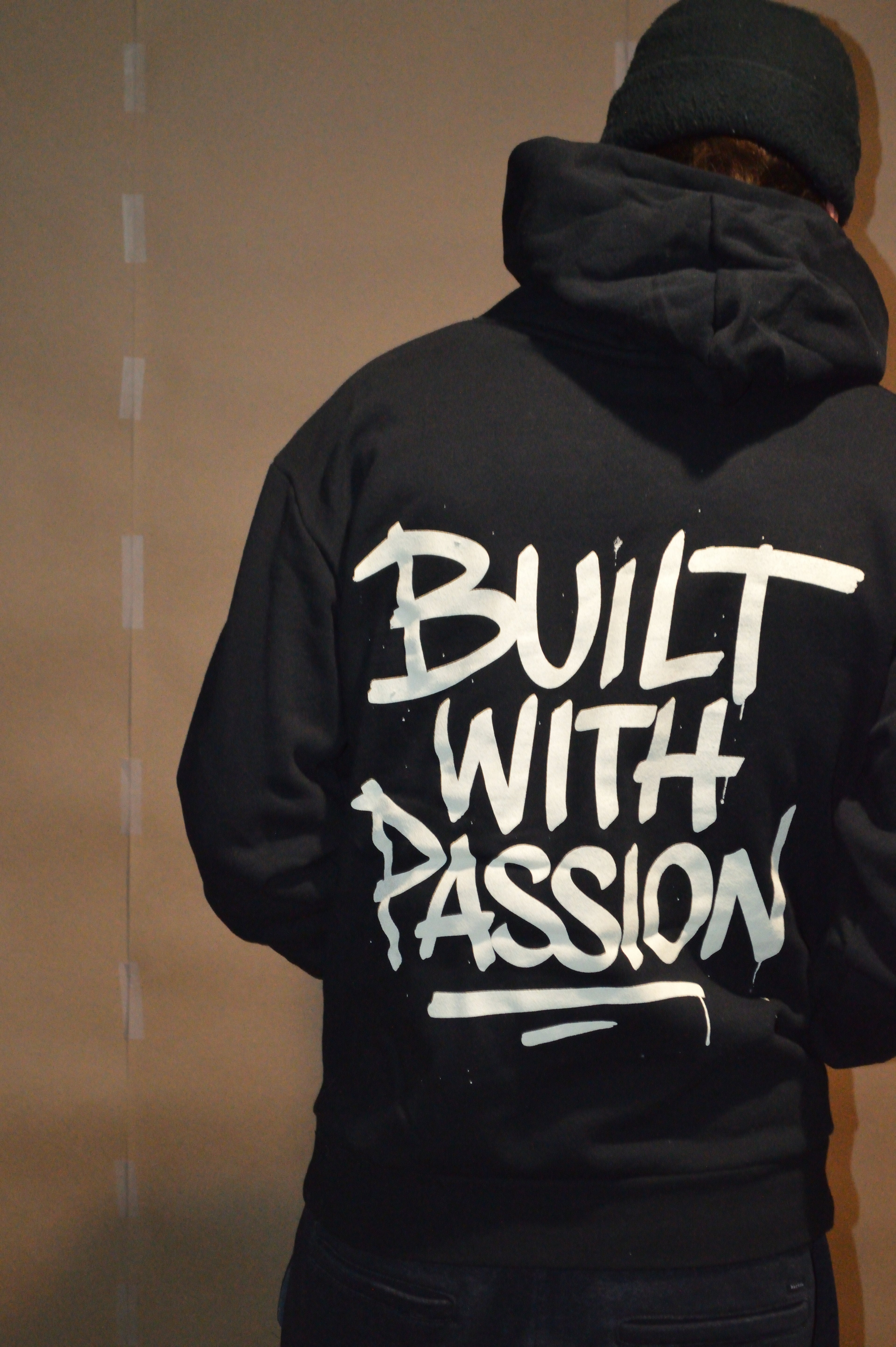 Built with Passion Hoodie (Black)