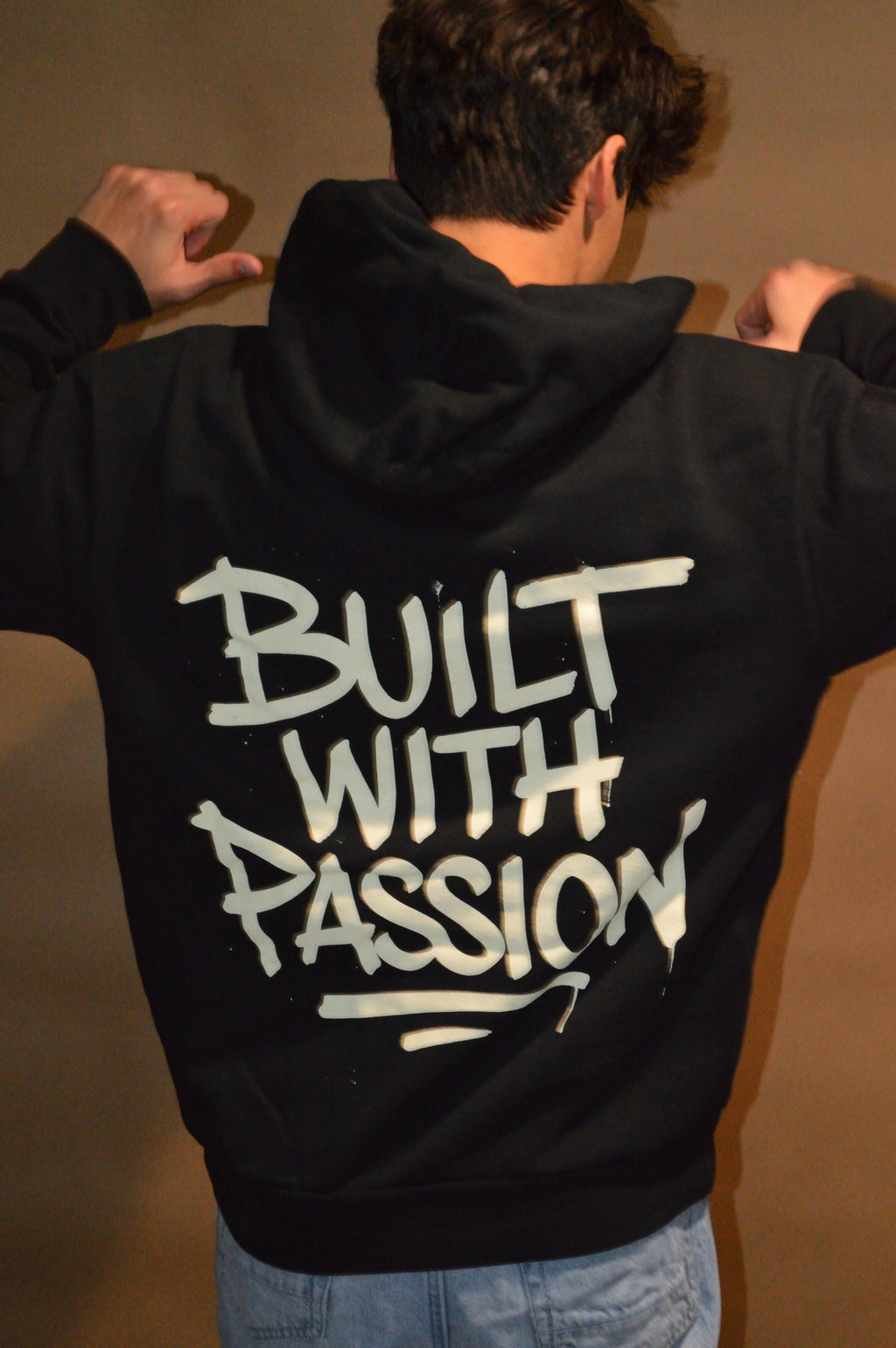 Built with Passion Hoodie (Black)