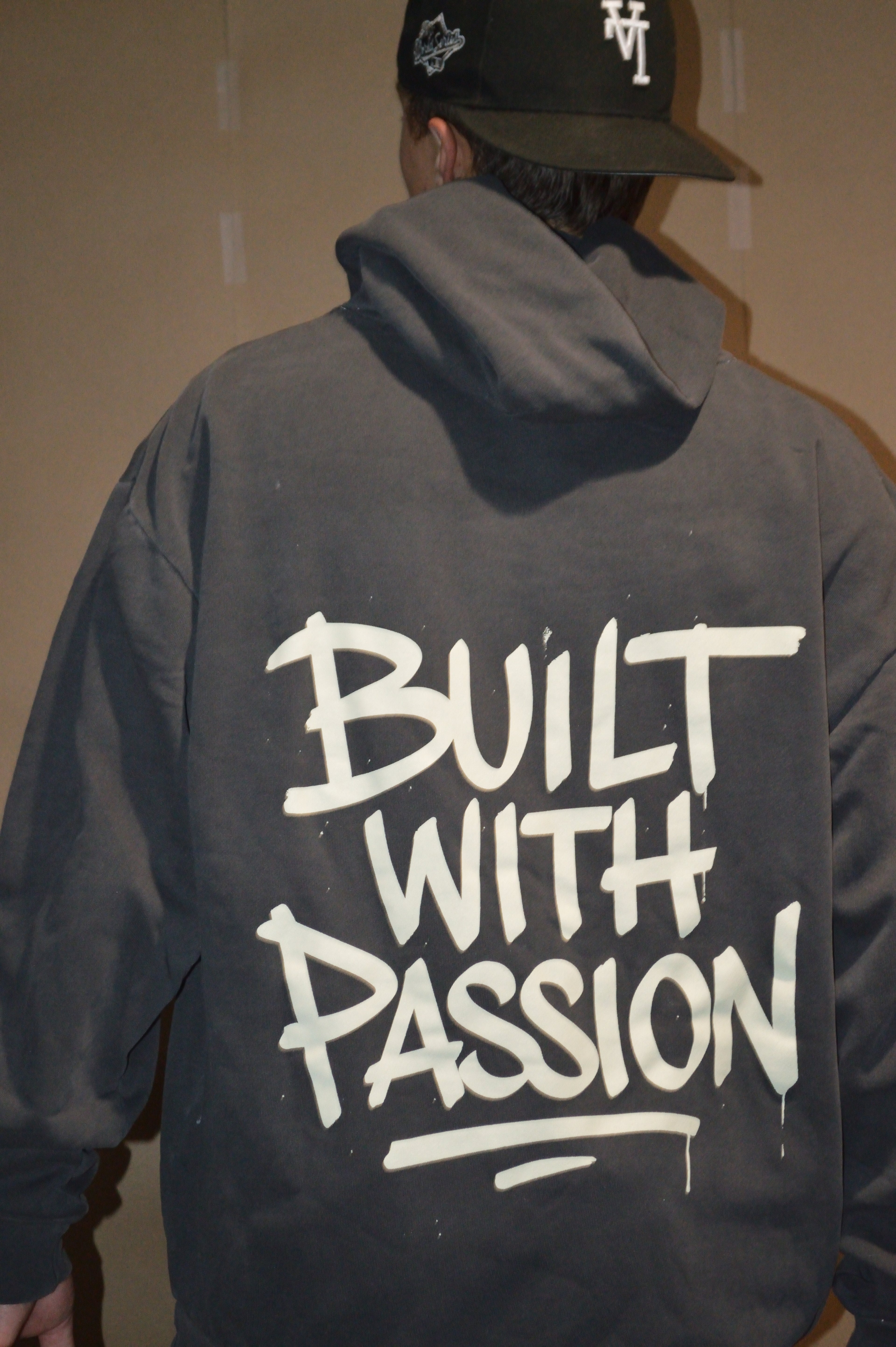 Built with Passion Hoodie (Pigment Black)