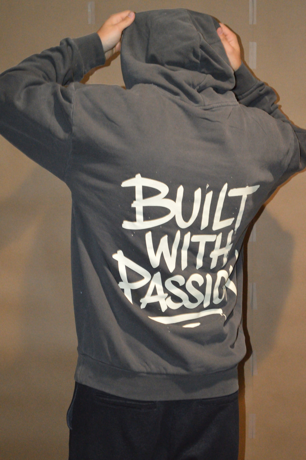 Built with Passion Hoodie (Pigment Black)