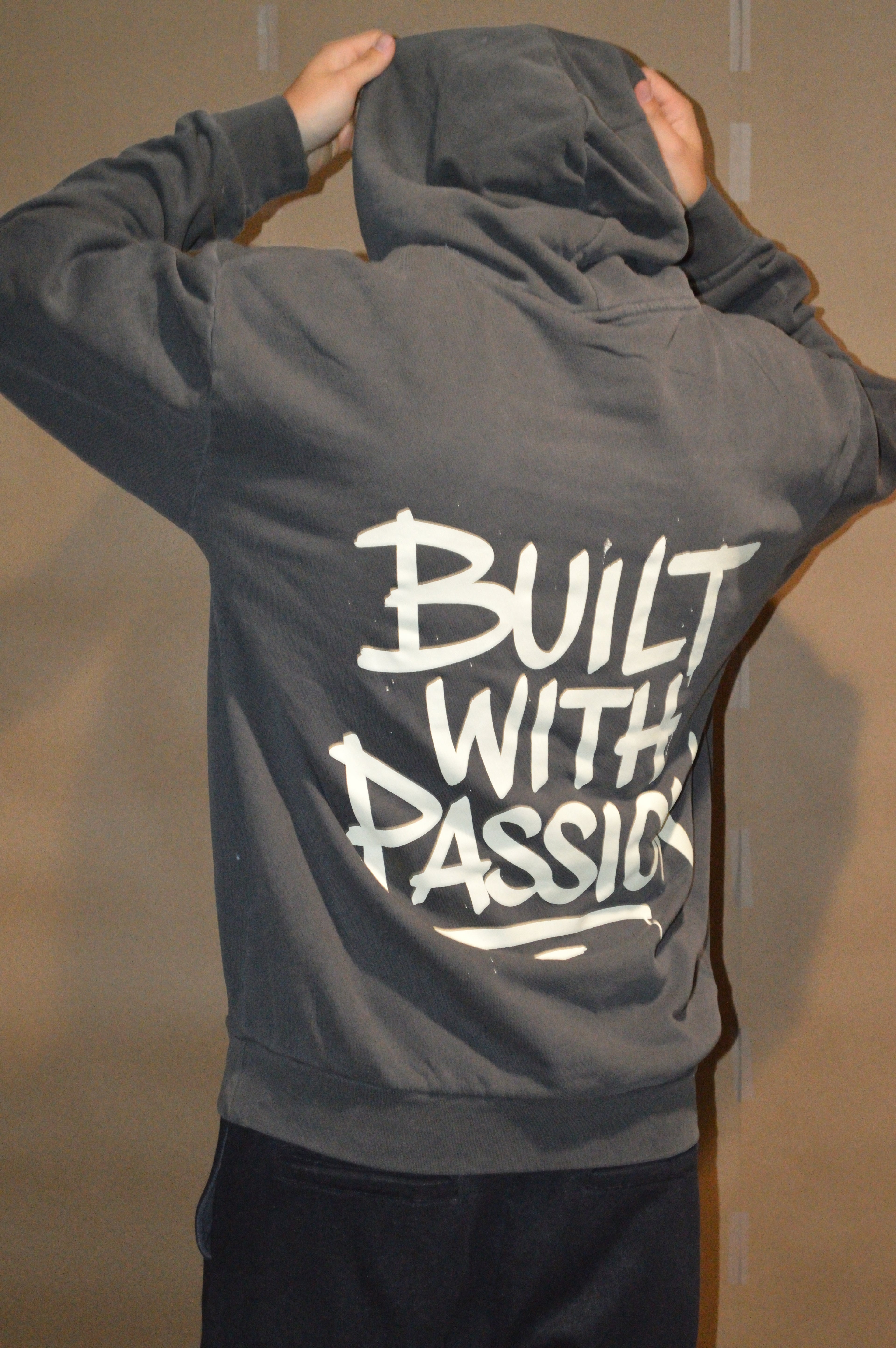 Built with Passion Hoodie (Pigment Black)