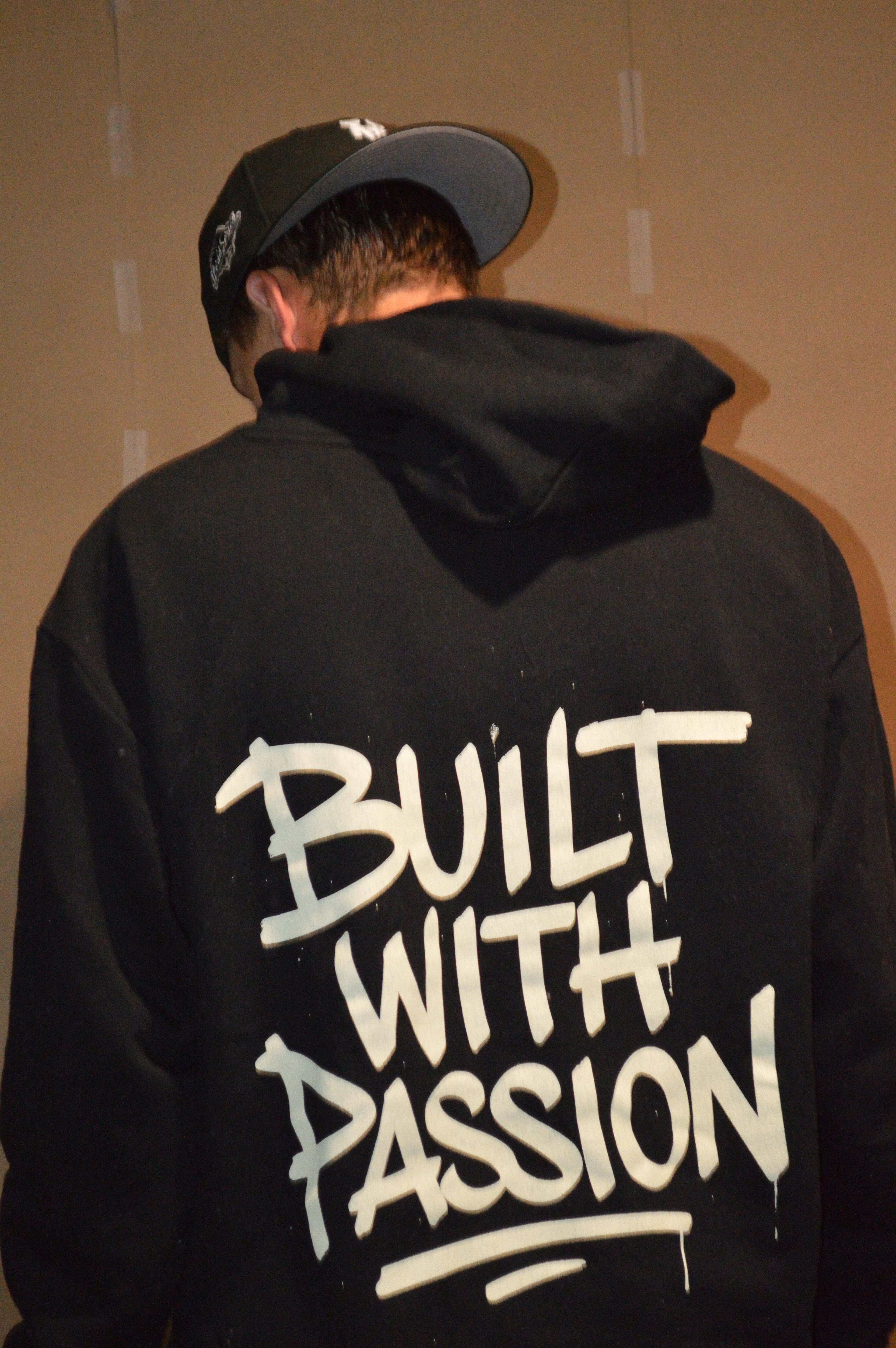 Built with Passion Hoodie (Black)