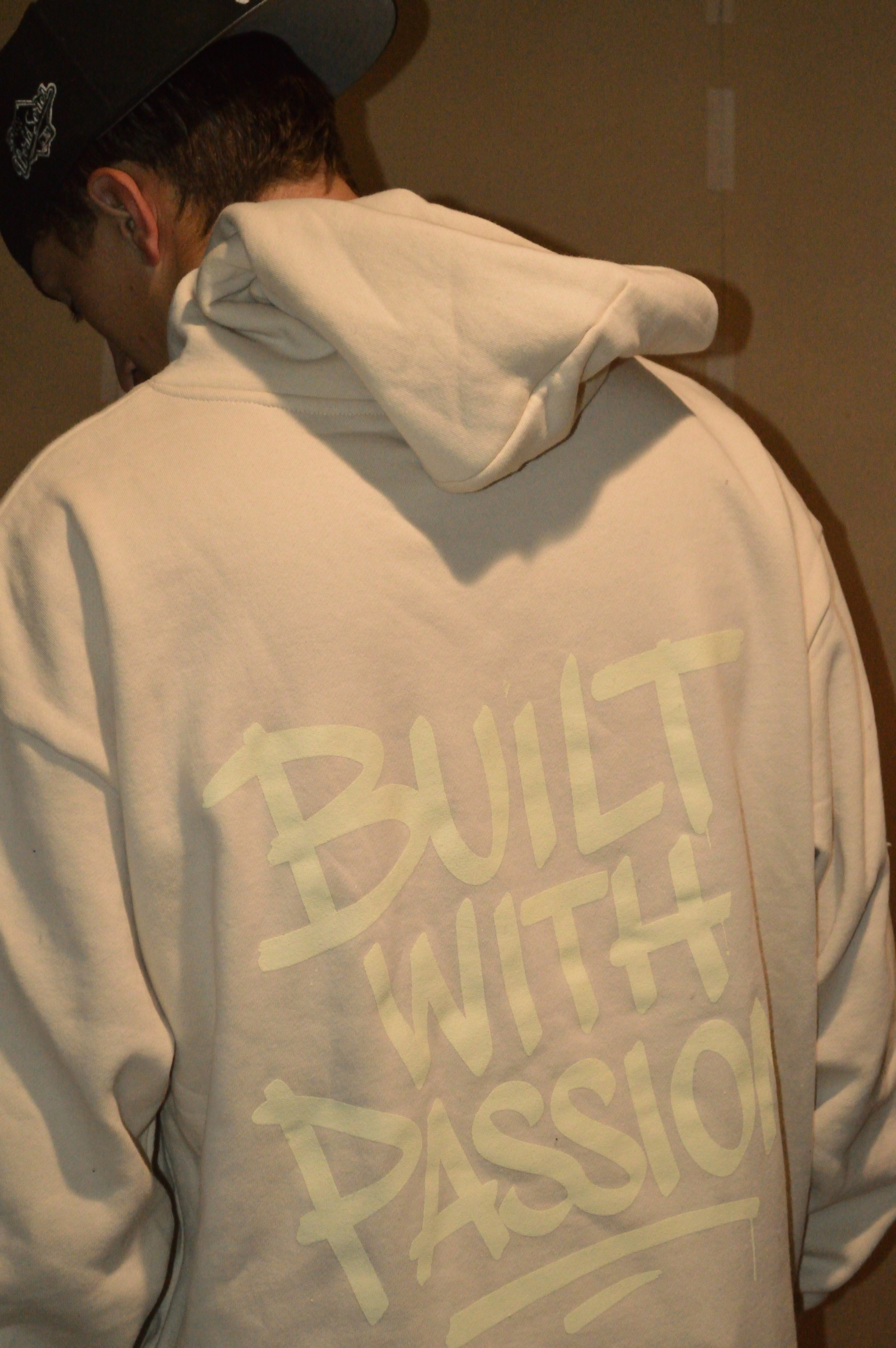 Built with Passion Hoodie (Ivory)