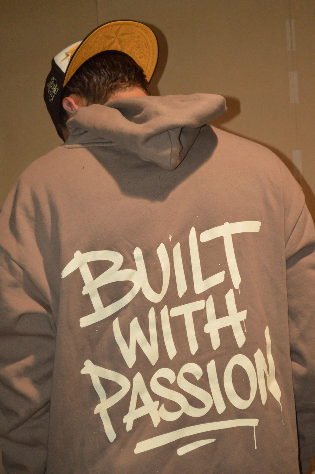 Built with Passion Hoodie (Clay)